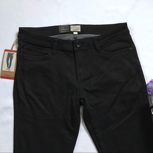 Weatherproof NWT Black Straight Stretch Jeans 16 - Picture 4 of 8